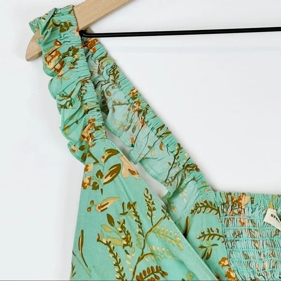 Spell and the Gypsy Maisie Crop Top Turquoise XS - Picture 7 of 12